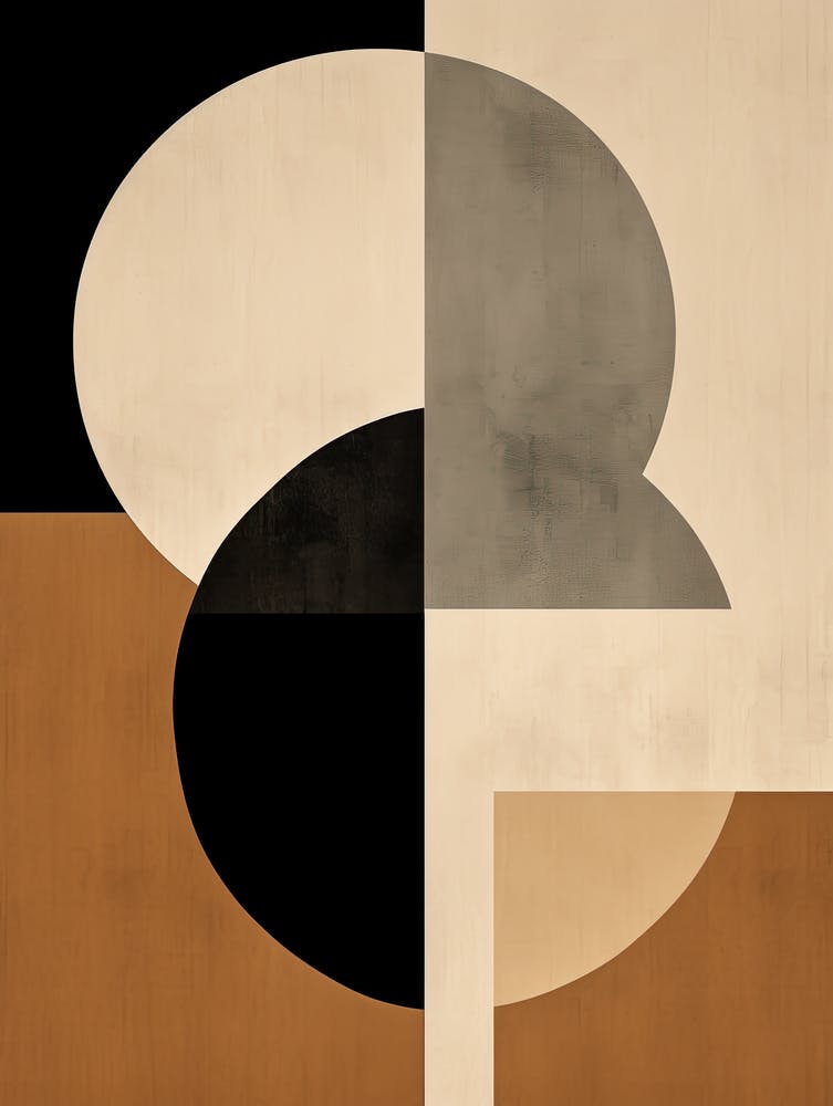 Nomadic Circles Boho Polygonscape