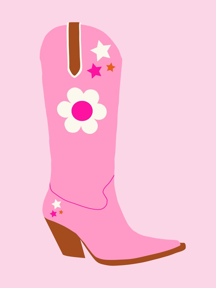 Cowboy Boot | 01 - Pink