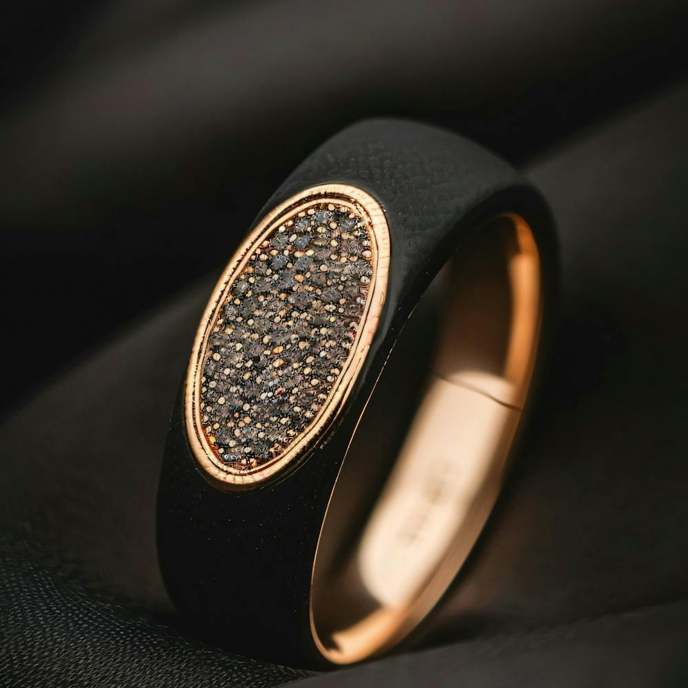 Black Diamond Ring