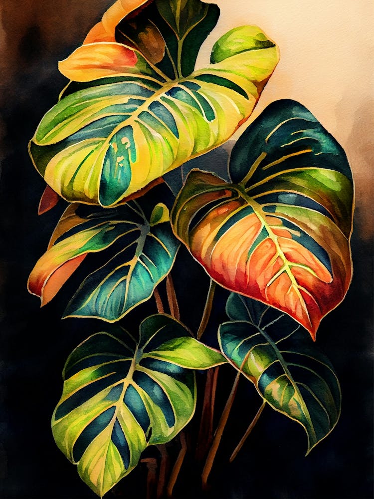 Tropical Leaves 3 nature flora