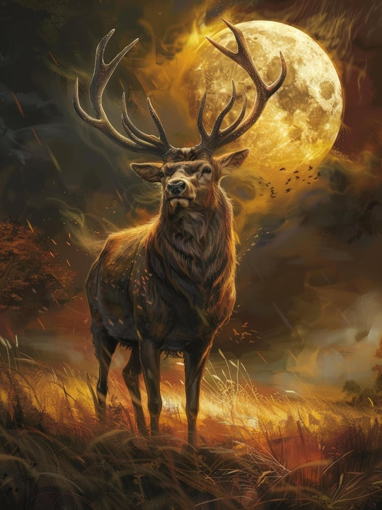 Deer In The Moonlight 6