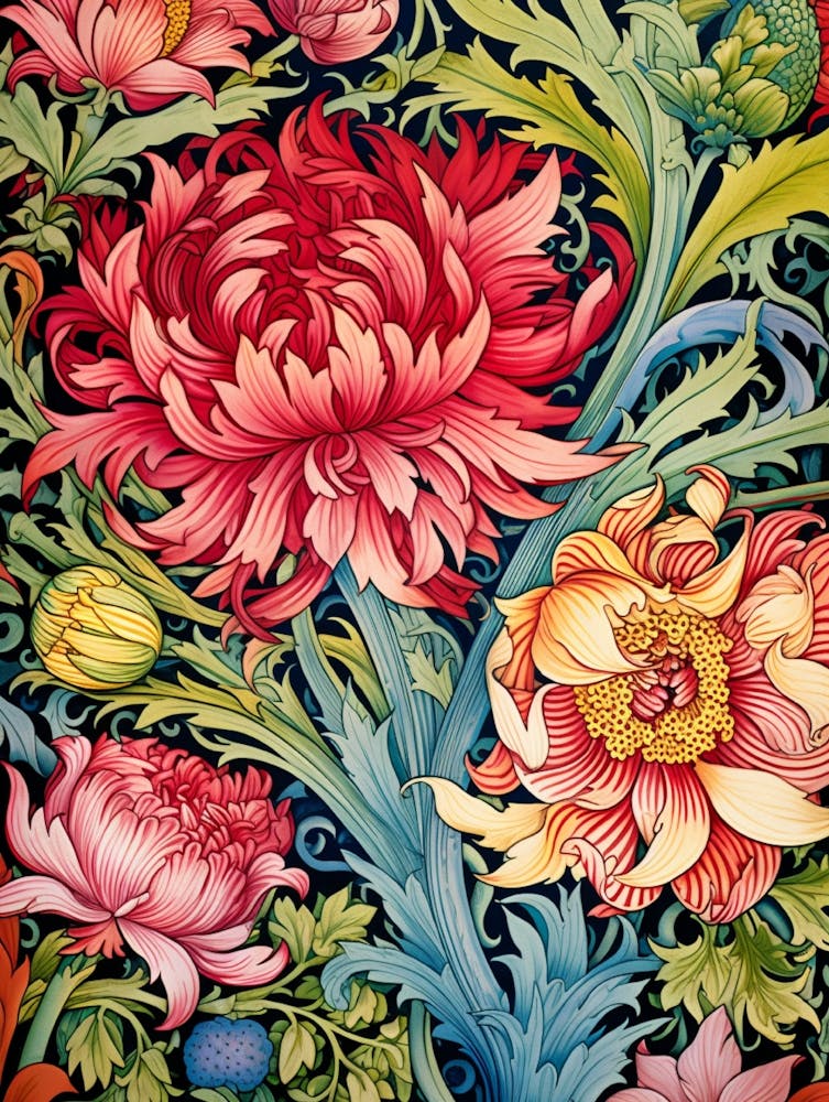 William Morris Flowers