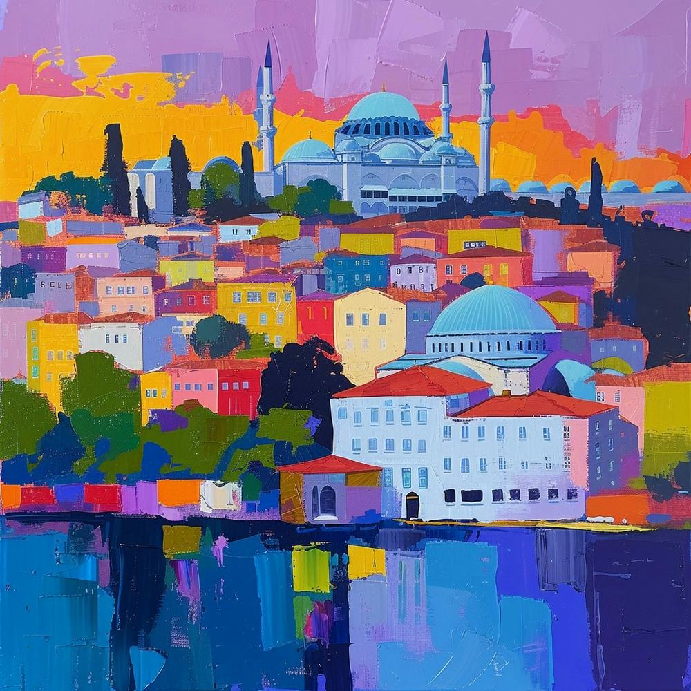 Abstract Travel Collection Istanbul Turkey 1