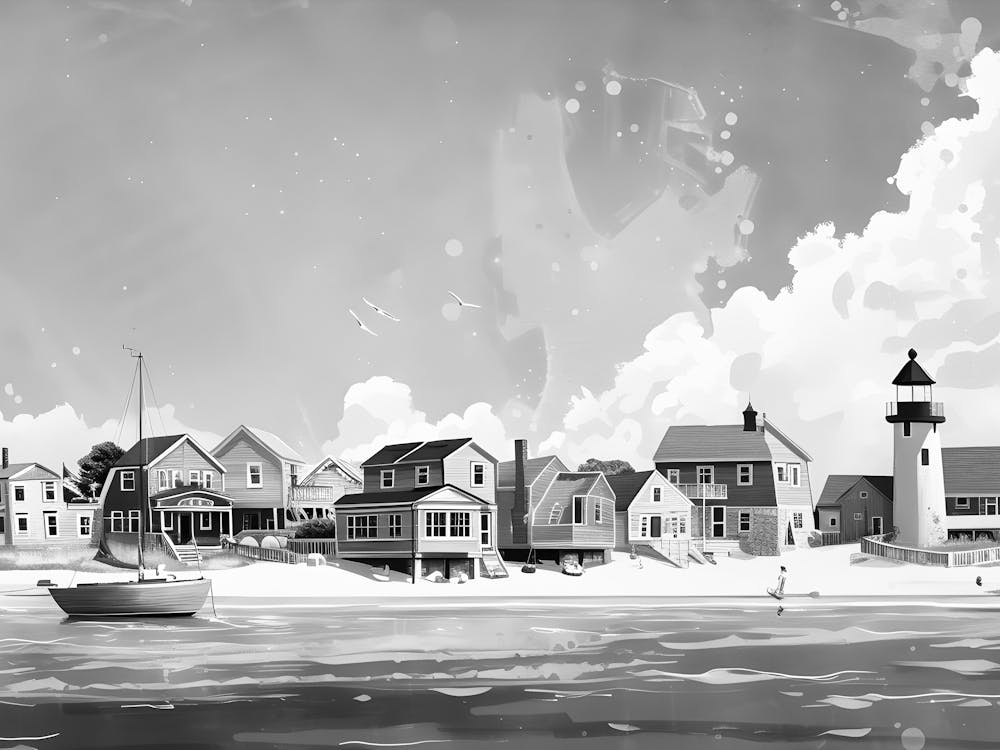 Black And White Painting 60