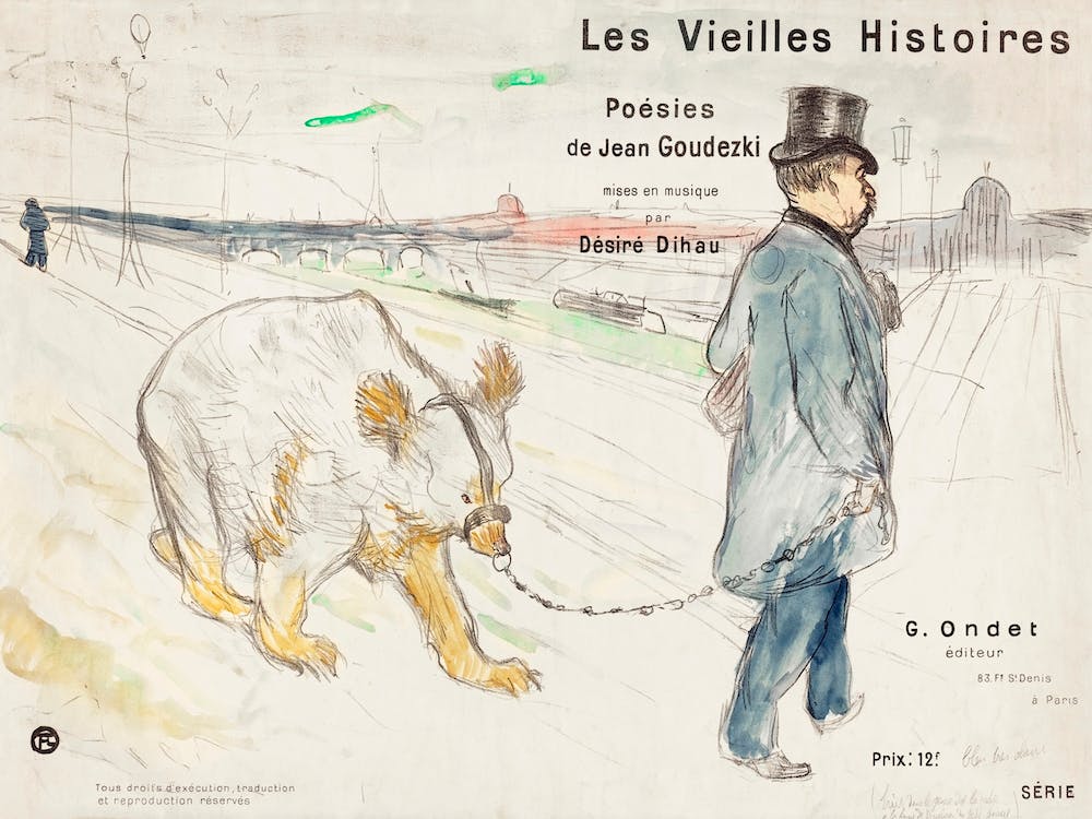 Les Vielles Histoires (1893), Henri de Toulouse-Lautrec