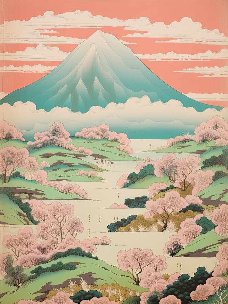 Mount Amagi In Shizuoka Japanese Landscape 3