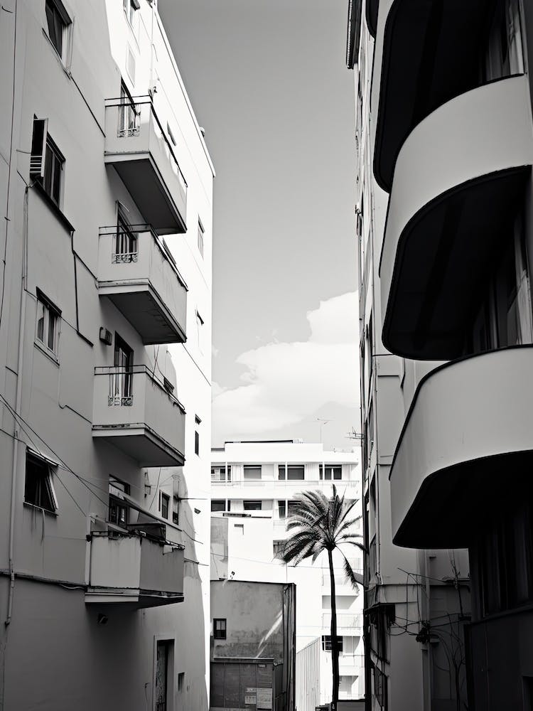 Malaga, Spain, Black And White Photography 2