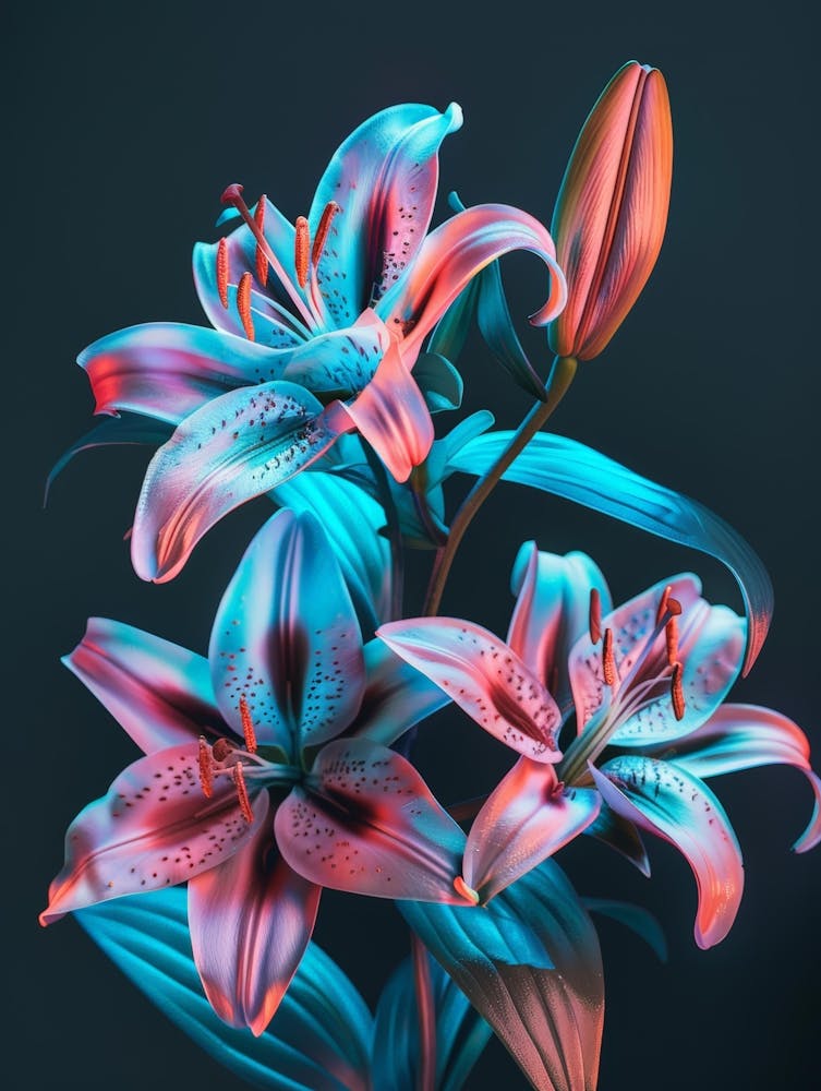 3d Lily