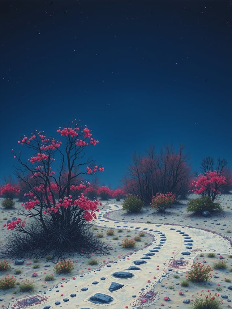Path In The Desert