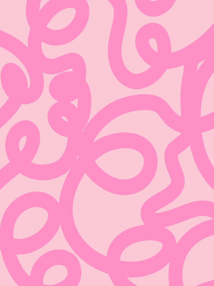 Pink Abstract Lines