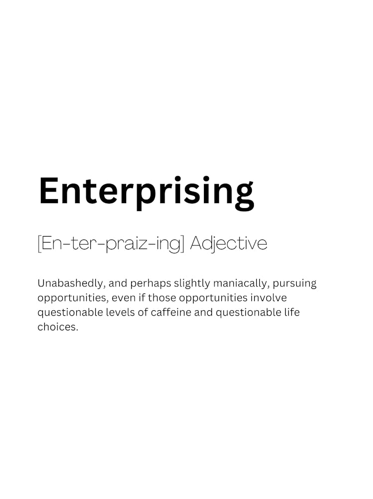 Enterprising Definition Meaning