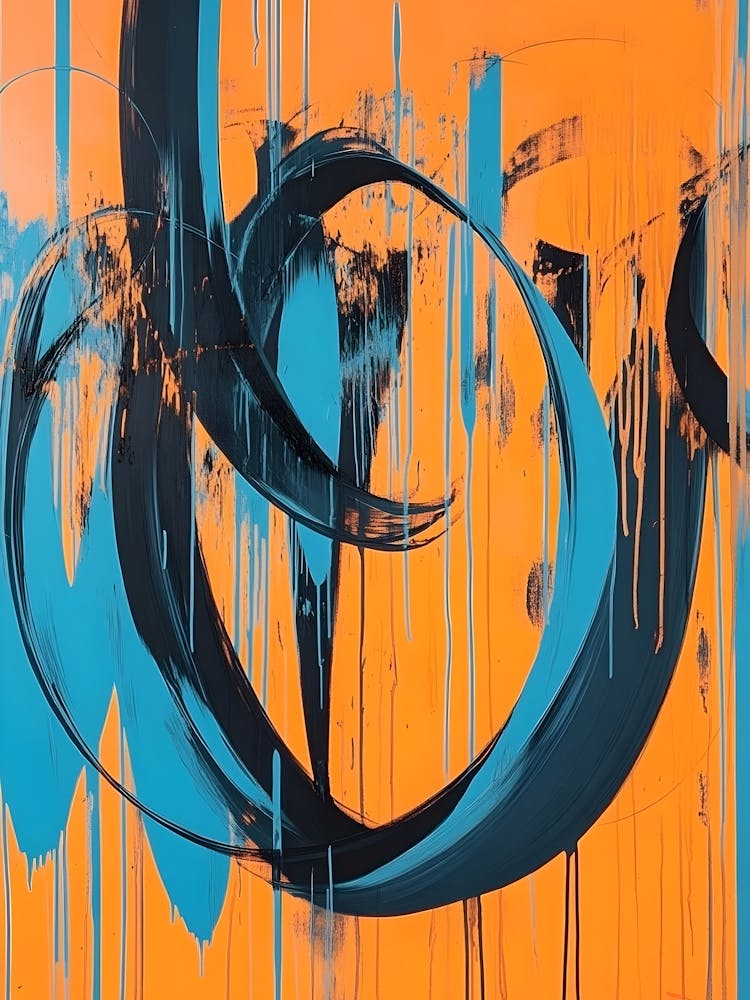 Abstract Orange