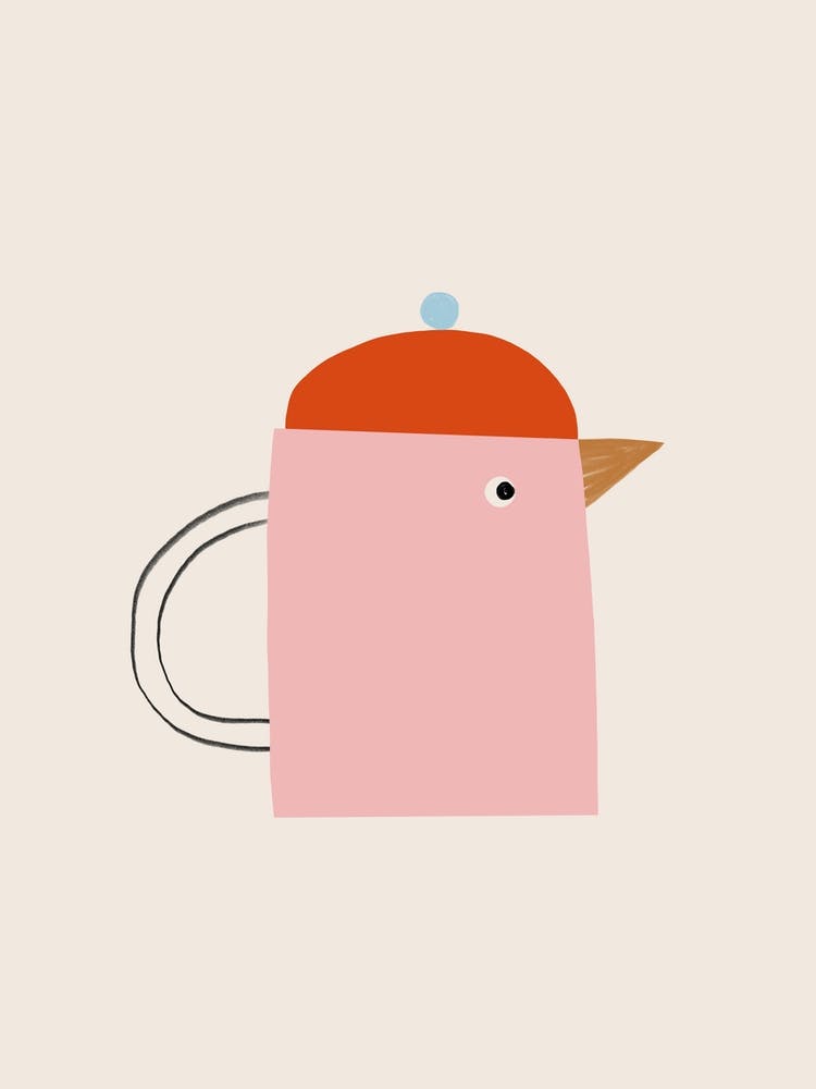 Théière Oiseau