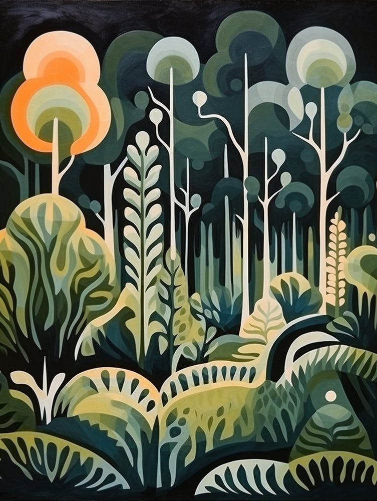 Forest Abstract Minimalist 3
