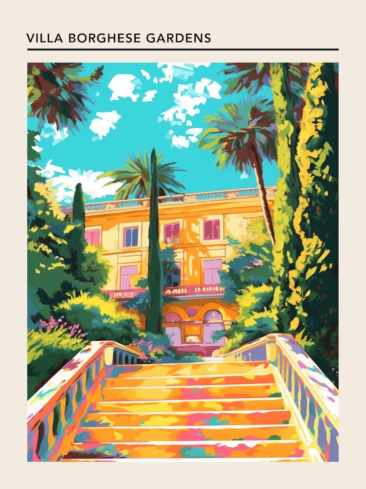 Villa Borghese Gardens Rome 2