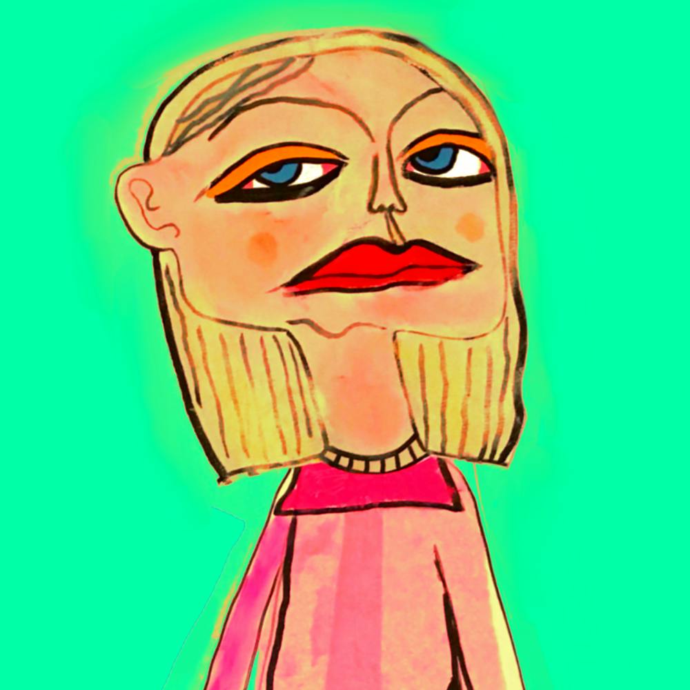 Resting bitch face