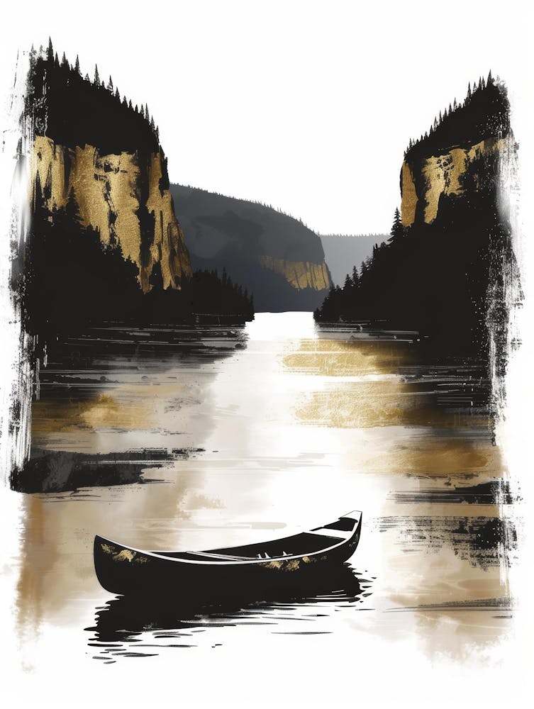 Canoe On The River