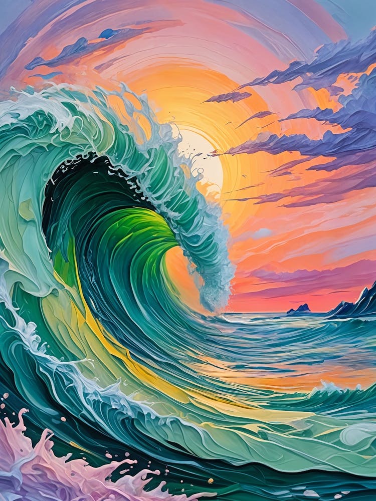 Great Wave Sunset no2