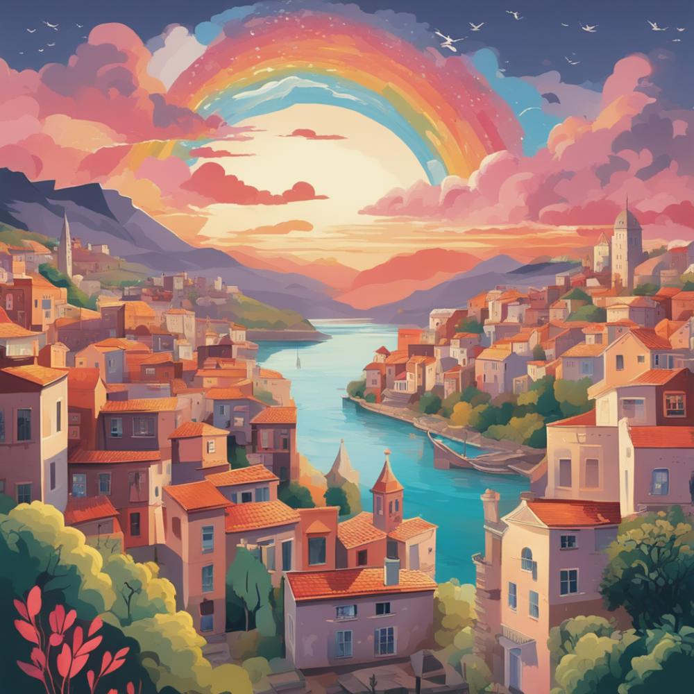 Rainbow Over Croatia