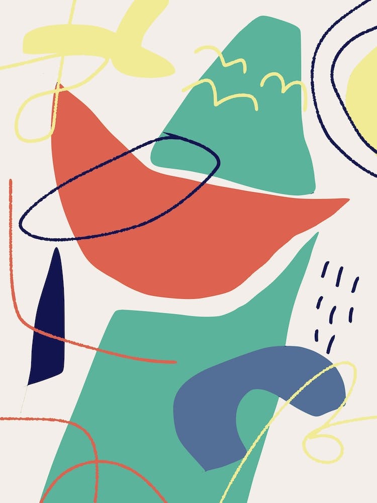 Colorful Abstract Watermelon