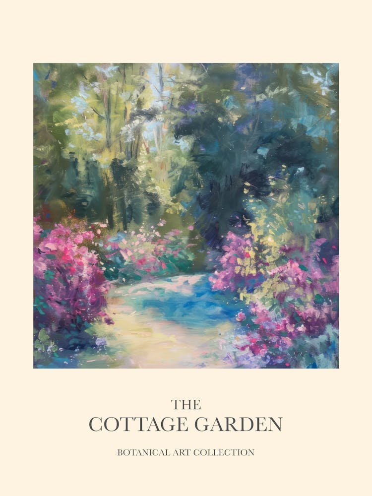 Cottage Garden Poster Reverie 4