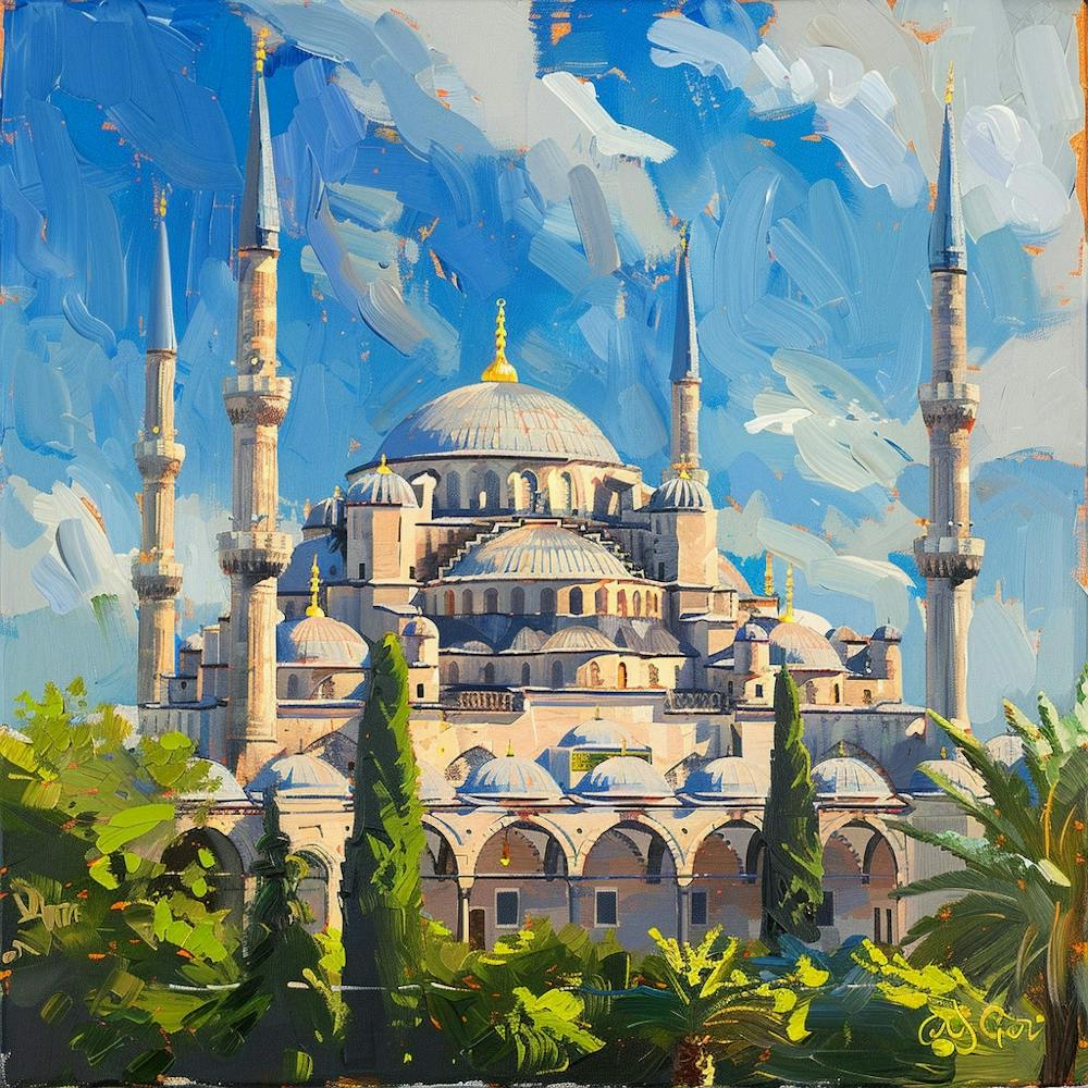 Blaue Moschee 13