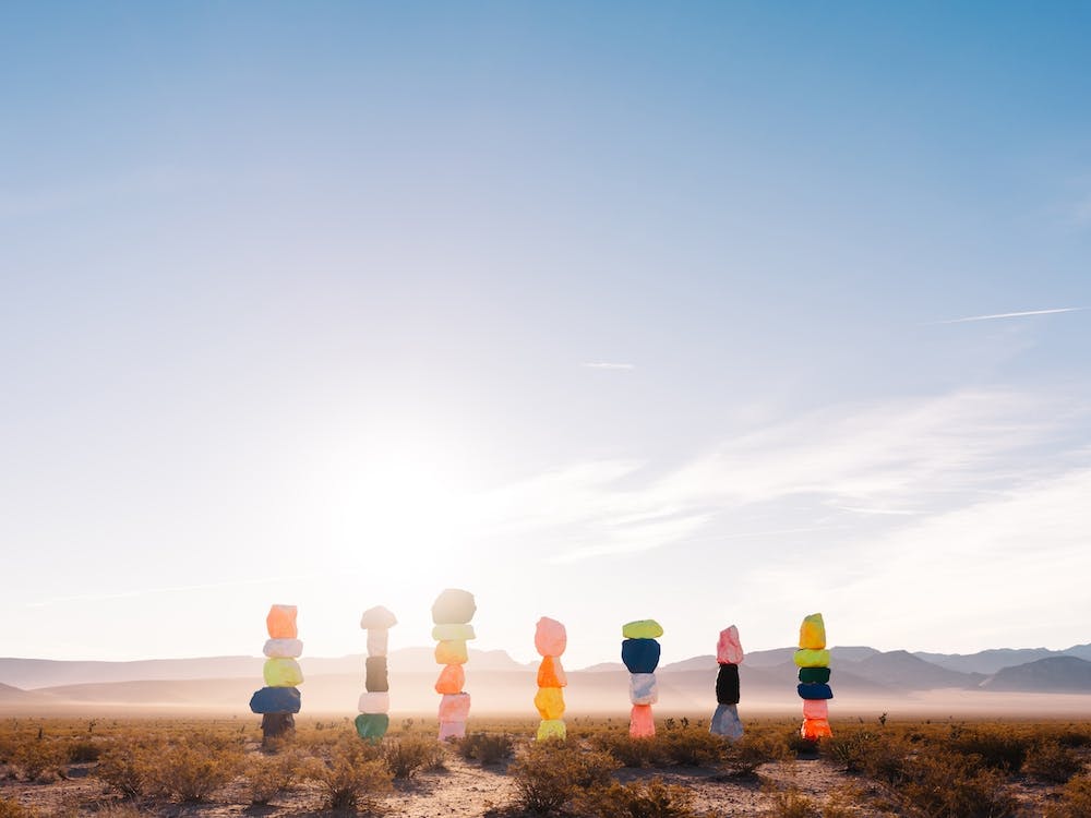 Seven Magic Mountains Sunrise V