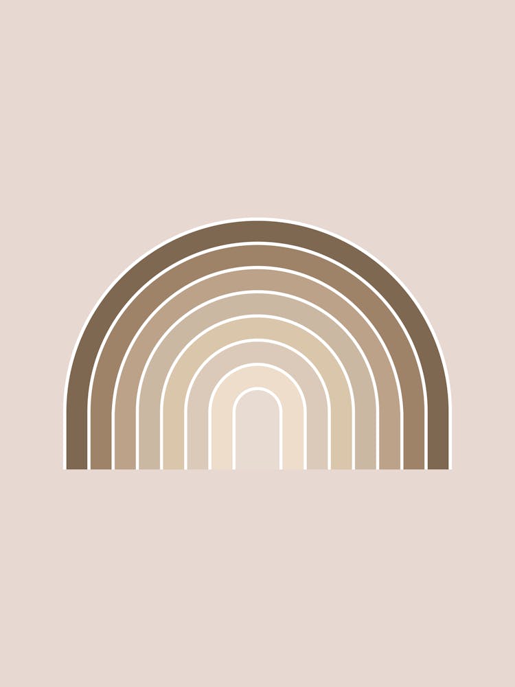 Rainbow Earth Tones Olive