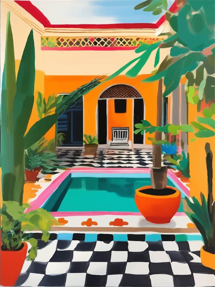 Riad en Marocco