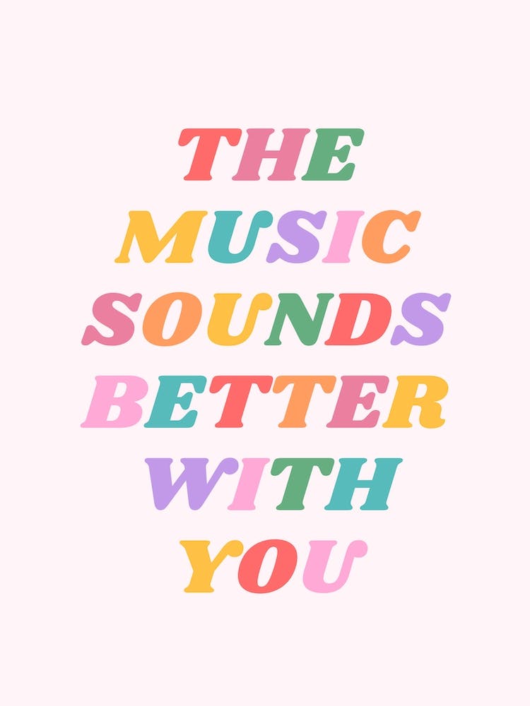 Rainbow The Music Sounds Better With You