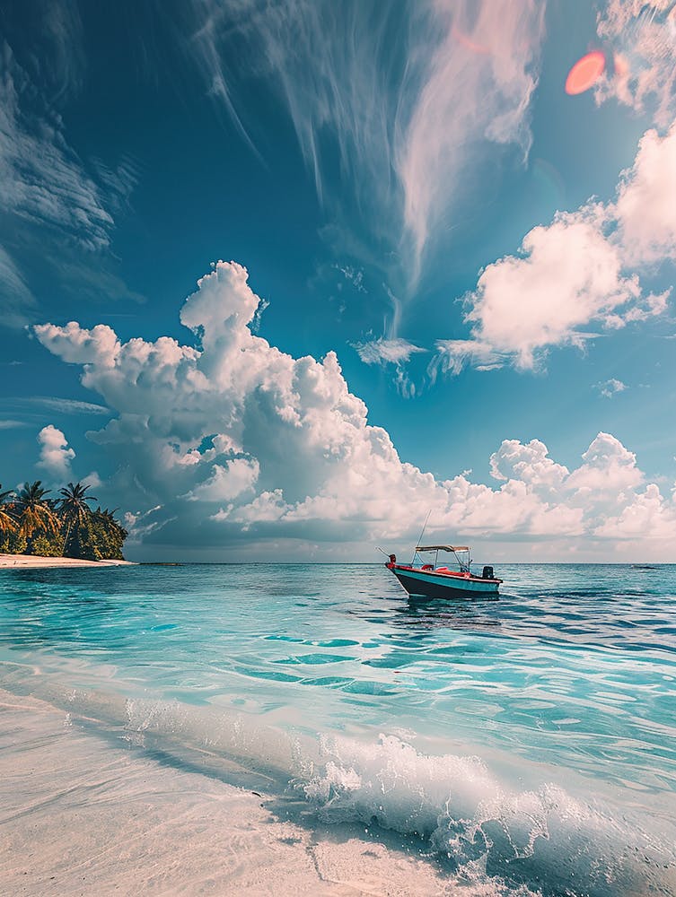 Boat On The Beach 1