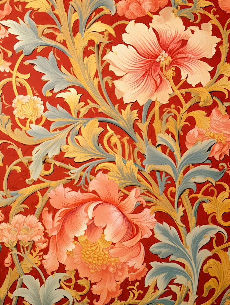 Papier Peint Floral 381