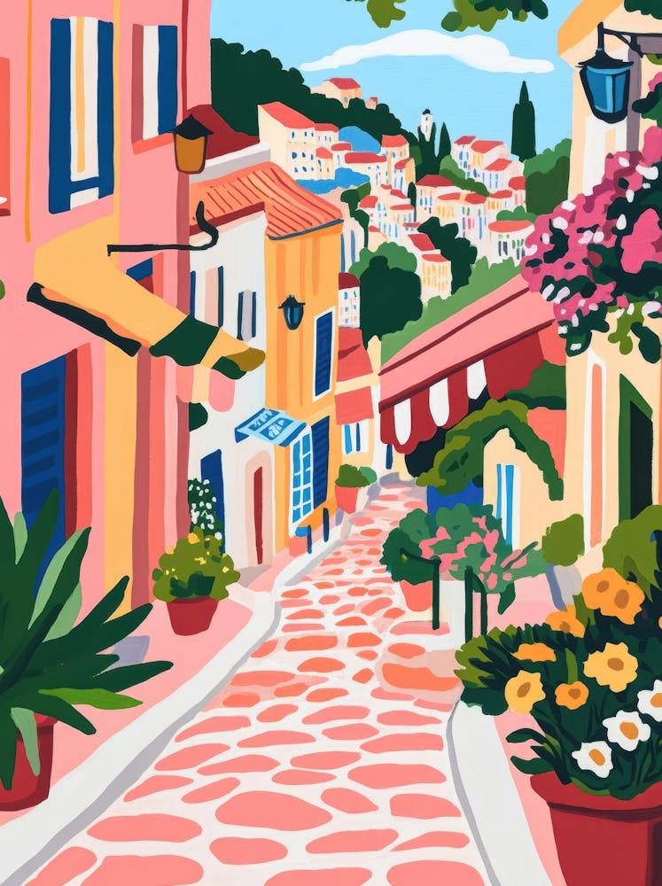 Street Scene In France 1