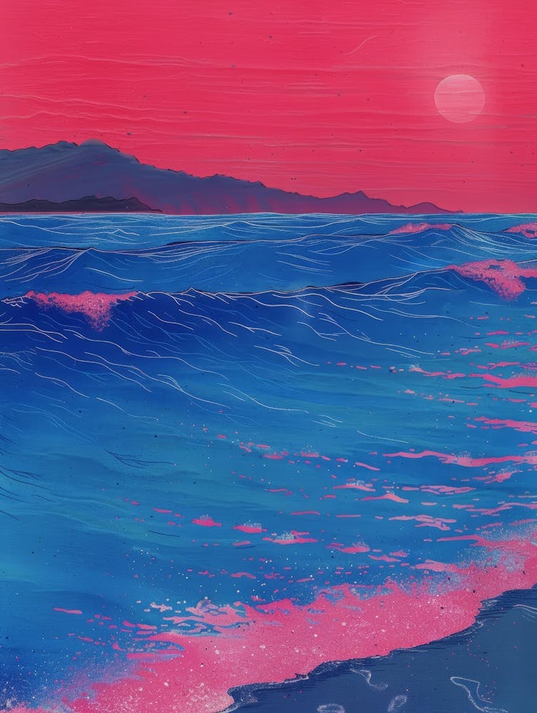 Sunset In The Ocean 3