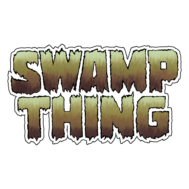 Swamp Thing Logo Comics Comic Fictional Characters