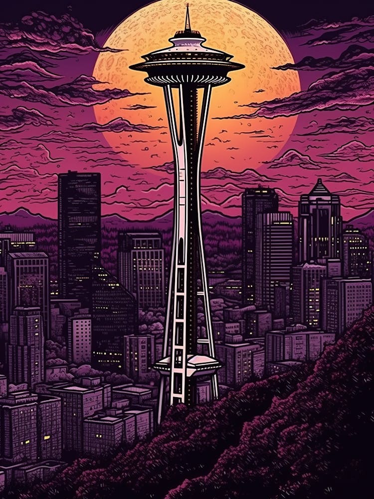 Seattle Skyline 3