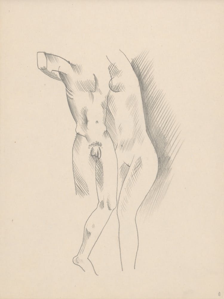 Sketchbook With Various Studio Drawings, Mikuláš Galanda (17)