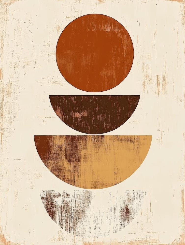 Abstract Circles Canvas Print 30