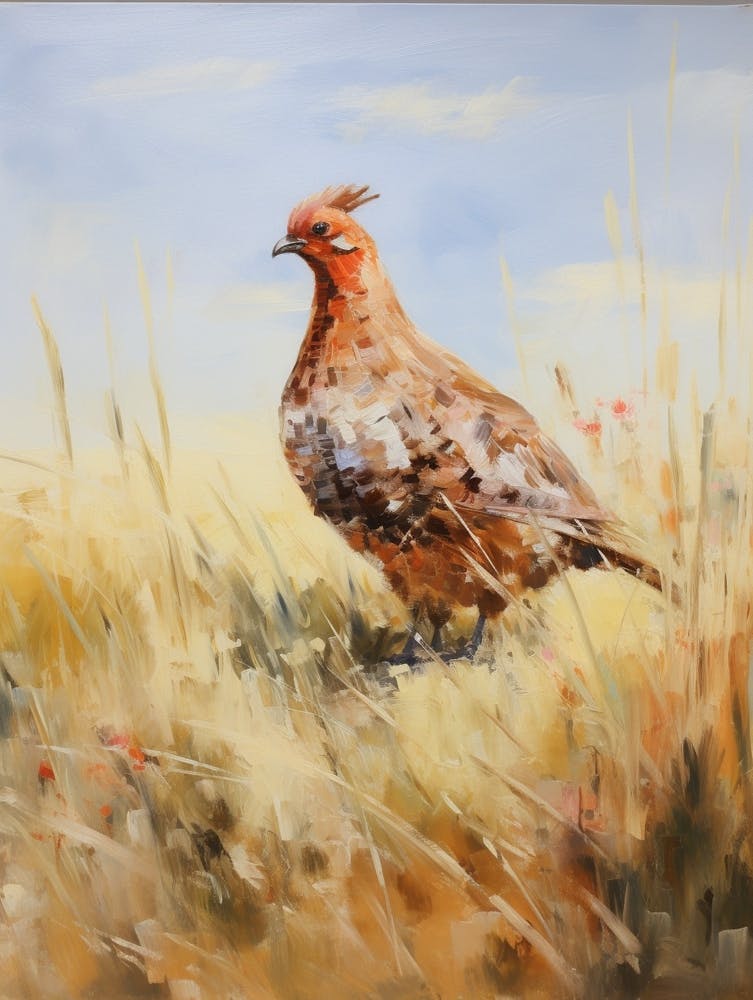 Bird Painting Pheasant 7