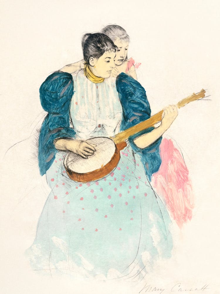 The Banjo Lesson (1893), Mary Cassatt