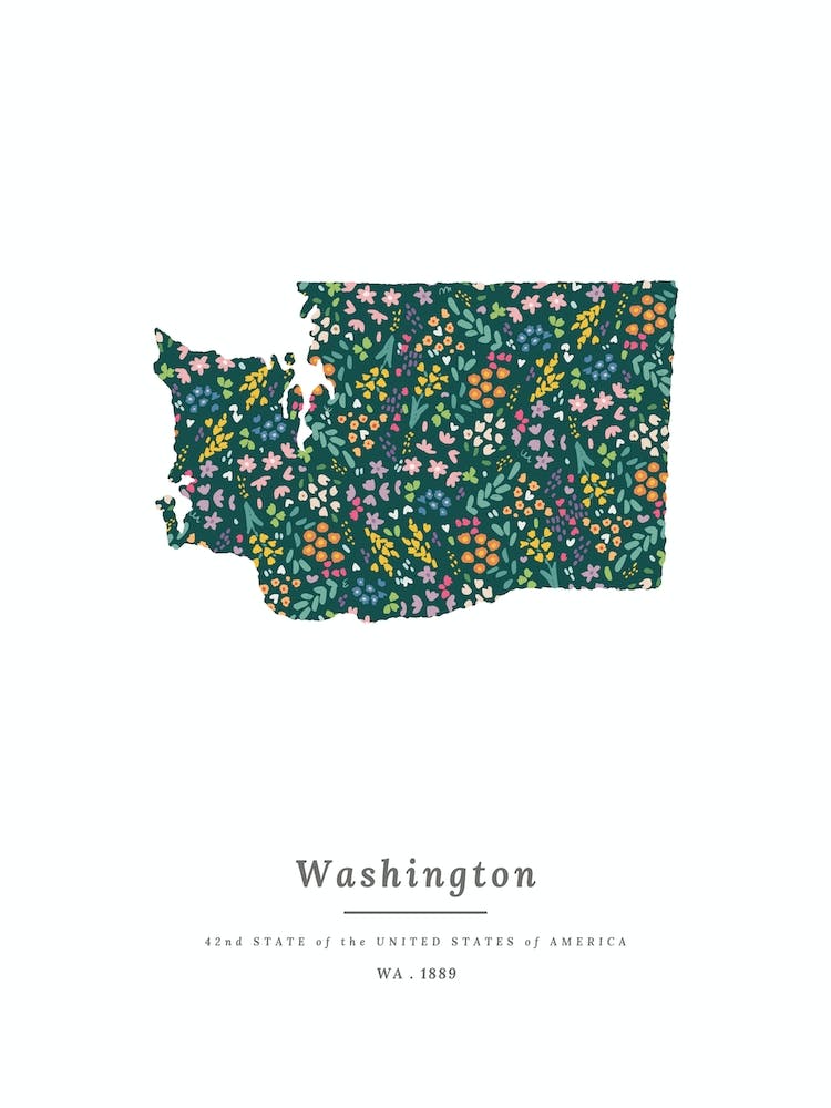 Washington State | Wildflowers on Juniper Green