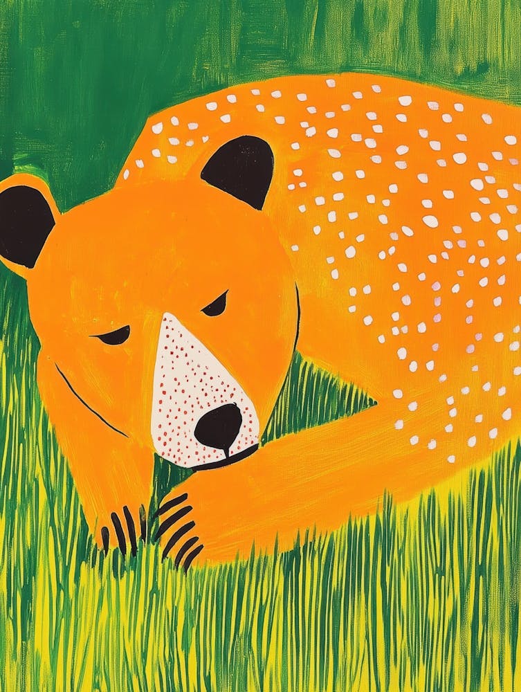 Bear In The Grass