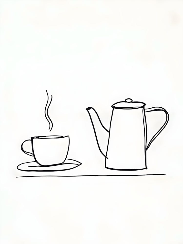 Teapot And Cup 2