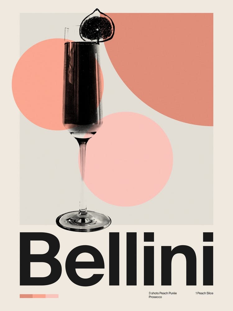 Salle à Manger Cocktail Bellini Mid-Century