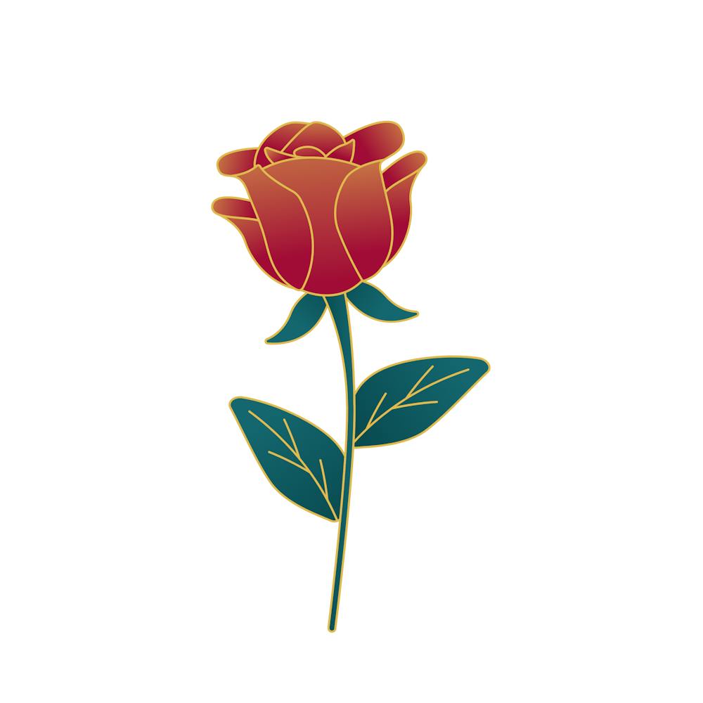 Red Rose Art