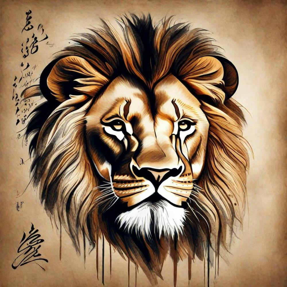 Lion Tattoo Design