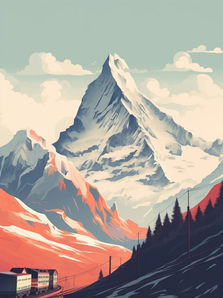 Chamonix France 2 Hiking Trail Landscape