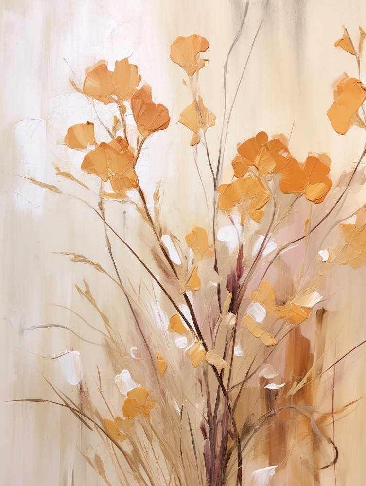 Fall Flower Painting Freesia 2