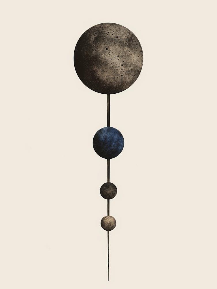 Moon And The Planets