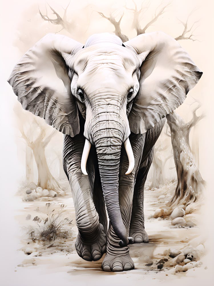 Flüstern der Blätter Der Dschungel-Elefant